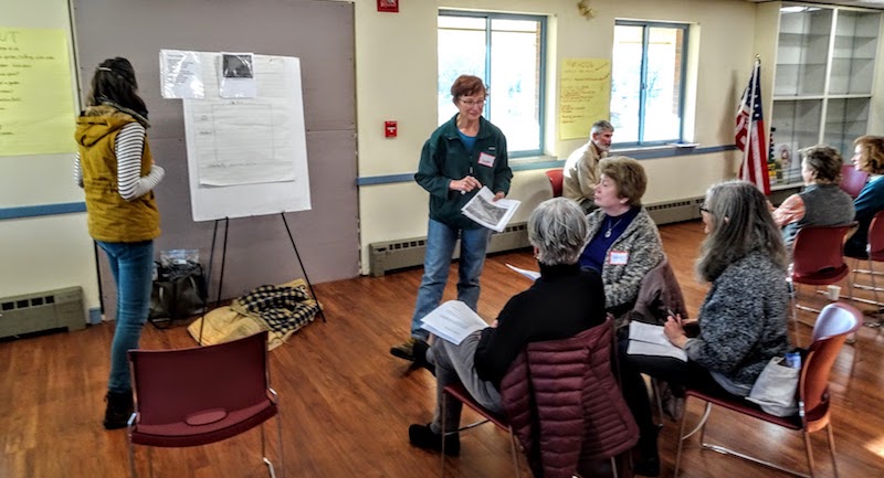 Andrews Community Garden Charrette, Jan 2019, courtesy of Dick Pooley